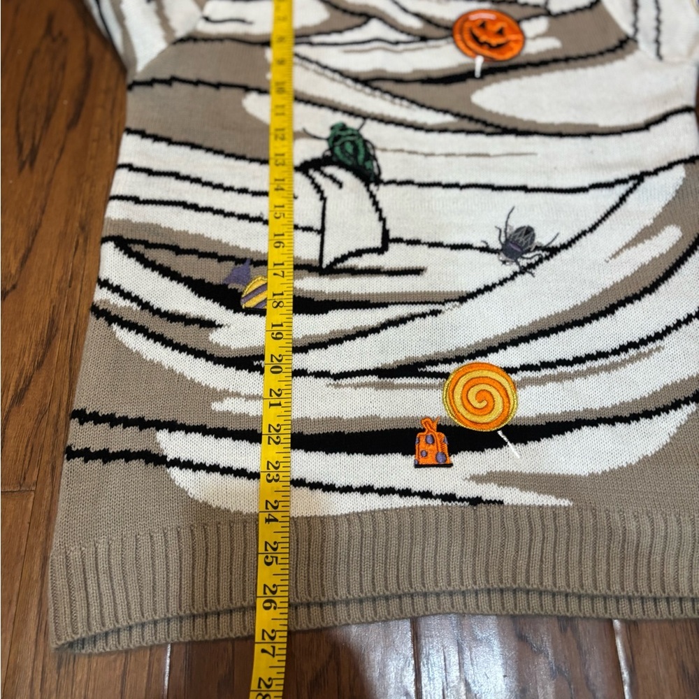 Blizzard Bay Halloween Mummy Sweater – Men’s M - Picture 9 of 12